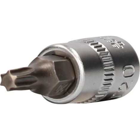 BRILLIANT TOOLS 1/4" Douille Torx T20 - BT020973 (1/6)