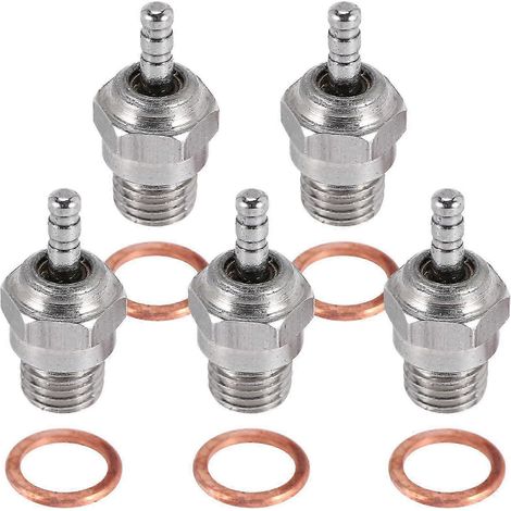 Lot de 5 bougies de préchauffage N3 pour moteur de camion nitro, pièces détachées et accessoires de remplacement pour voiture RC modèle OS 70117 (1/5)