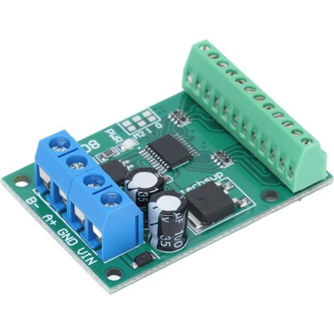 Module de contrôle d'entrée/sortie 8 canaux 9600 BPS RS485 TTL, carte contrôleur N4DIG08 avec bornier (1/5)