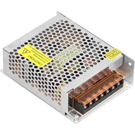 Alimentation 120W 10A pour ruban LED, projecteurs et caméras de surveillance