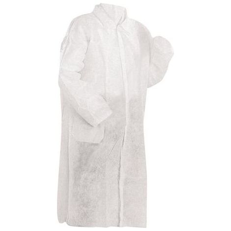 Blouse polypropylène 40g M2 blanche T4 XL 4180171 T4