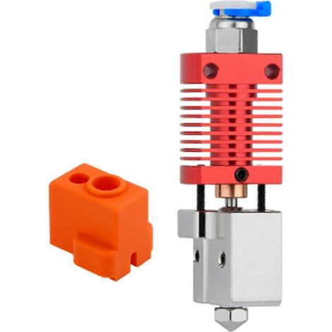 Für Ender5/Ender3/V2/CR10 Hotend-Kit Heizblock Bimetall-Hals,B-- (1/5)