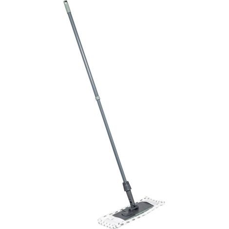 Teleskop-mikrofaserbesen grau h120cm - 5five
