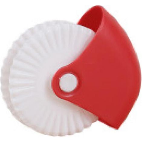 Bei diesem Produkt handelt es sich um einen Pizzaschneider (1 Stück), der zum Dekorieren von Kuchen, Torten, Pizzen und Gebäck verwendet werden kann. (1/4)