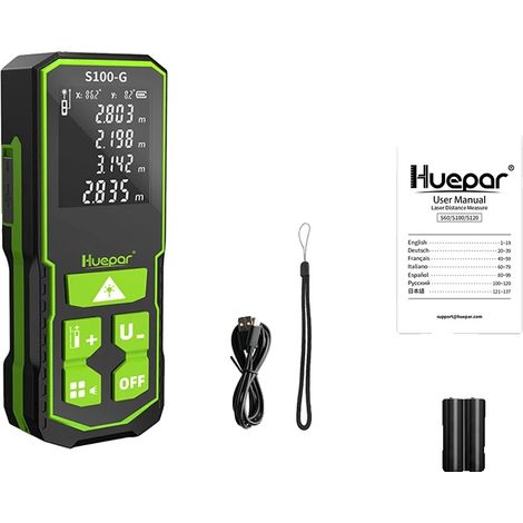 Télémètre Laser, Mesure Précise, Alimentation Rechargeable, Design Compact (1/5)