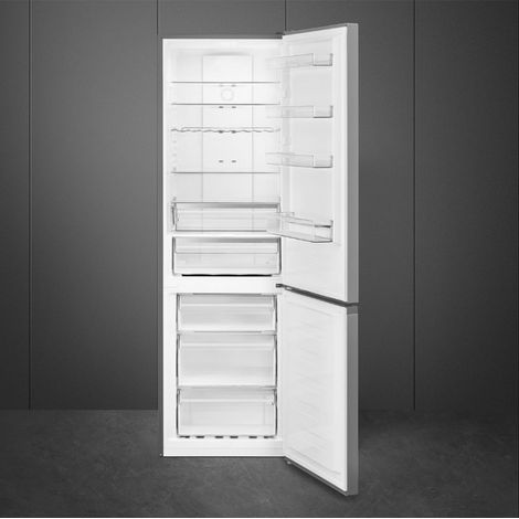Refrigerador smeg FC200XEU acero 235 litros No Frost