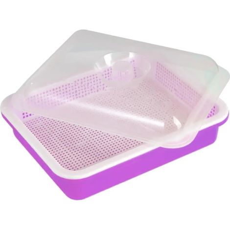Bandeja Para Microverduras Para Cultivar Semillas, Color Vio (1/5)