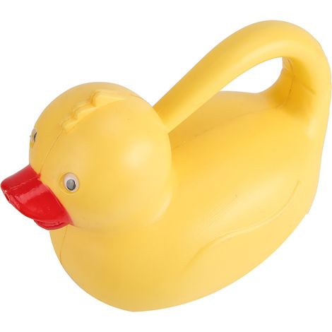 Arrosoir enfant 1200ml extérieur en plastique jaune canard, jouet plage jardinage, pot d'arrosage dessin animé (1/5)