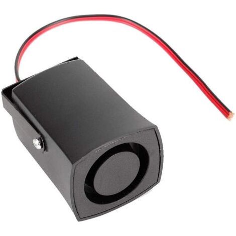 Bip de recul - Alarme de recul Universelle pour Voiture 12V 115db avertisseur sonore de Secours avertisseur sonore Noir (1/5)