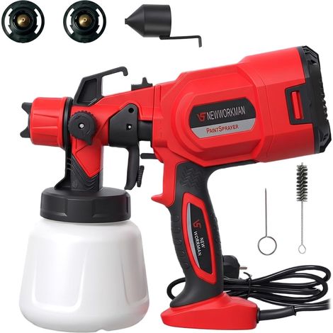 Pistolet a Peinture, 850W Pulvérisateur de Peinture Electrique (1/5)