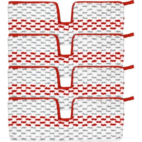 4 Pièces Spray Balai Recharge Kit,Réutilisable pour Vileda/o cedar Serpillere Recharge Compatible with Serpillères De Rechange Microfibre Épaisse pour Nettoyage des Sols (1/5)