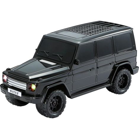 Enceinte Bluetooth élégante pour voiture/SUV avec TWS, radio FM et son puissant de 8 W - Noir