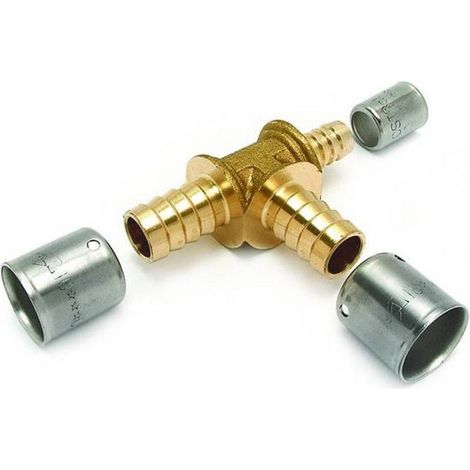 Comap 7130503030 - Reduced tee P7130R crimp Ø20-16-16 - 2 pcs