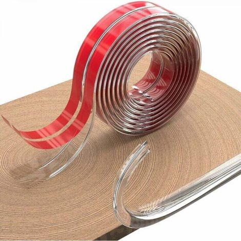 [NIEMALS VERWENDET] Transparenter 10 mm x 3 m Babytisch-Eckenschutz, ungiftiger, geruchloser Klebestreifen für mehr Sicherheit Ihres Babys zu Hause