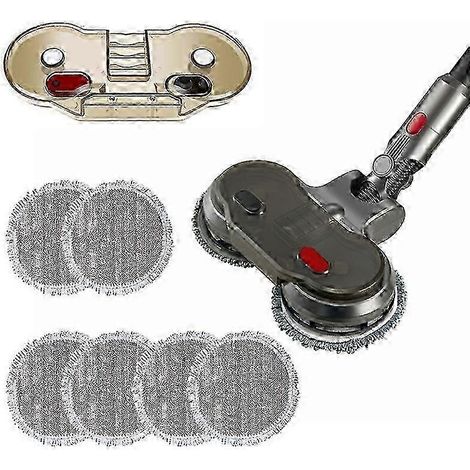 Tête de balai électrique AURA compatible avec les aspirateurs V6 / V7 / V8 / V10 / V11, avec réservoir d'eau. (1/5)
