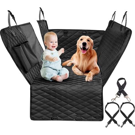 Couverture Du Chien Backet - De Pet Antérieur, Anti Scrack Voyage Protecteur Bouclier De Siège D'auto Doux Avec Sangles Réglables Pour Véhicule De Camion Suv, Lit De Voyage Confortable, Acces (1/5)