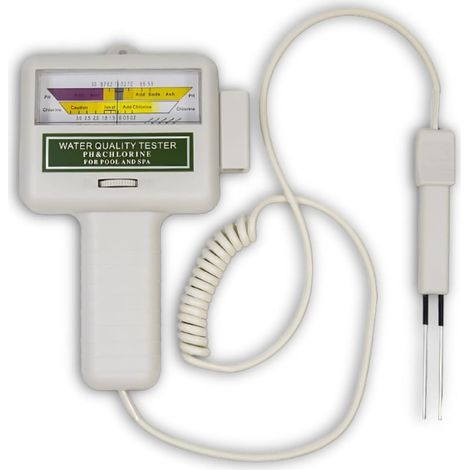 Testeur de pH ph metre electronique compteur de chlore testeur ph piscine moniteur de qualité de l'eau 2 en 1 pour piscine testeur ph piscine culture Strisce Produits de mesure (1/5)
