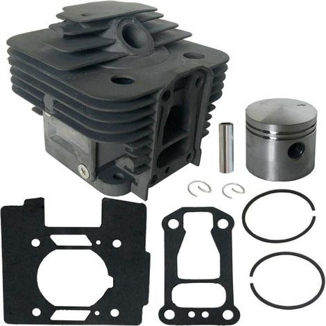 Ensemble de cylindre adapté pour tondeuse et pulvérisateur Mitsubishi TUE43, TLE43, CG430, avec un diamètre de cylindre de 40 mm. (1/2)
