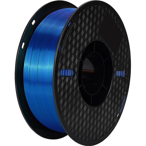 KINGROON 3D Printer PLA Filament 1KG 1.75mm Triple Color Silk PLA Filament 3D Printing Material Degr-Silk Yellow Green Blue-