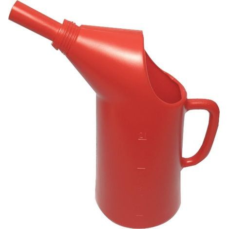 Jarra de medida para aceite 2l PE rojo 2l Reilang (1/2)