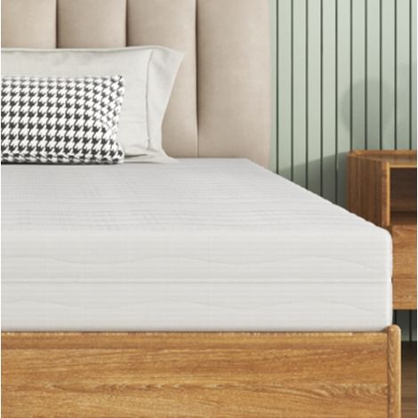 Matelas en mousse froide ergonomique 90x200 cm, hauteur 13 cm, revêtement doux et respirant, fermeté moyenne (1/5)