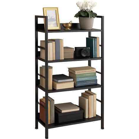 Varberg Scaffale industriale loft nero