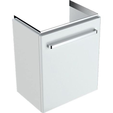 Meuble bas RENOVA COMPACT 500x604x337mm Ko blanc mat Fr blanc brillant