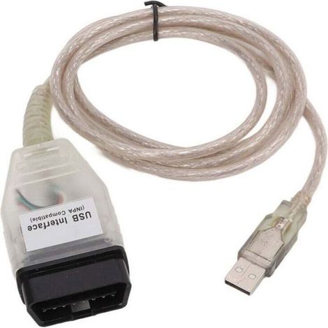 Câble De Diagnostic K+DCAN - Pour Voitures BMW - Protocole Double Ligne K Et D-CAN - Compatibilité Windows - Longueur 1,5 M - Inclus CD (1/5)