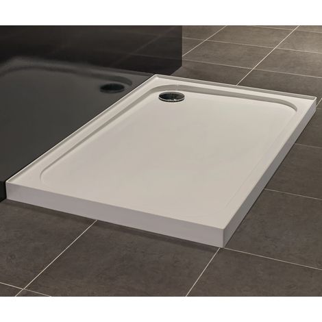 Merlyn Shower Tray 1500mm x 900mm Acrylic Capped Rectangle with 4 Upstands, Without Waste
