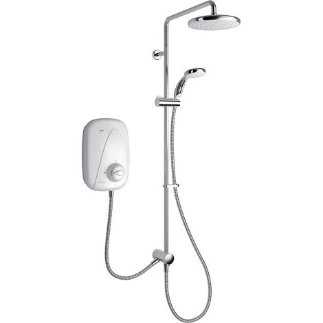 Mira Vigour T Dual Outlet Thermostatic Power Shower Diverter to Rainshower Head (1/5)