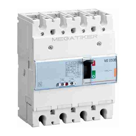 BTIT724B160 MEGATIKER M2 250B thermomagnetischer Kompaktleistungsschalter 3P+N/2 - In= 160A - Icu 25kA