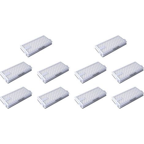 10x SF-HA50 HEPA Airclean 50 Filter, kompatibel mit Miele Staubsaugern der Serien Complete C3, C2, C1, S8000, S6000, S5000, S4 und S5 (1/5)