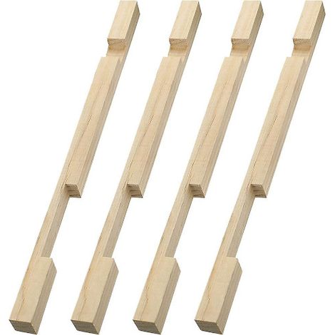 Ensemble de 4 réducteurs d'entrée pour ruches, protecteur en bois pour l'apiculture. - AquaForge (1/5)