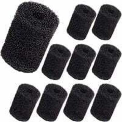 Lot de 10 pièces de rechange pour nettoyeur de piscine Polaris Tail Scrubber (embout de tuyau) Compatible avec les modèles 180, 280, 360, 380, 480 et 3900. Mousse à l'extrémité du tuyau. (1/5)