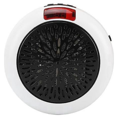 Mini radiateur électrique rond pour chambre à coucher appareil ménager Blanc (1/4)