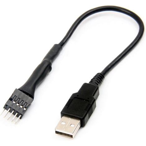 9-poliger USB-Stecker auf einzelnes USB-Typ-A-Steckerkabel (1/4)