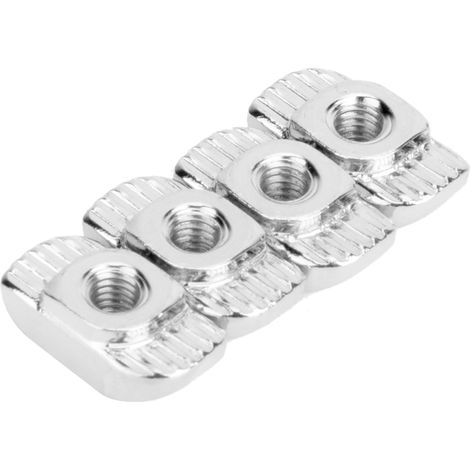 100 Stück T-Muttern nach europäischer Norm, 30T Gewinde-Gleitmuttern für Aluminiumprofile, M4 (1/5)