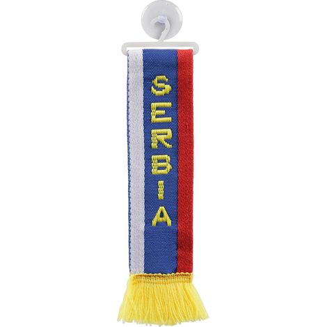 Mini-Sciarpa, confezione singola - Serbia (1/2)