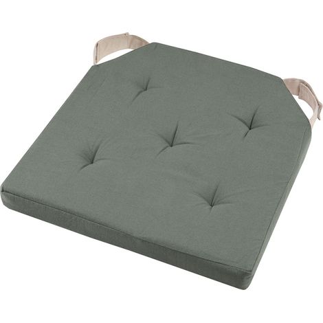Galette Duo Quadrata con Cinghie Auto-adesive 38x38cm - Stof