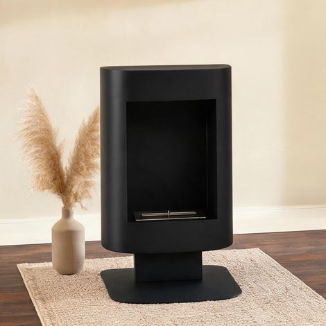Cheminée électrique nero en acciaio 46,5 x 53 x 65 cm (1/5)