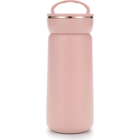 Bouteille d'eau isolée en acier inoxydable Fiole à vide Tasse de voyage Tasse à café 13 oz (1/2)