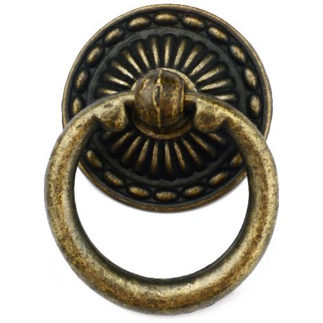 6 pièces anneau de bouton de meuble bouton de meuble bouton de meuble vintage bouton de tiroir poignée de tiroir de meuble poignée de tiroir meuble armoire commode porte bouton de meuble (1/5)