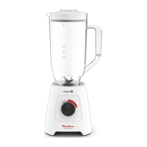 Batidora de vaso Moulinex Blendforce XXL LM458110 600 W blanca