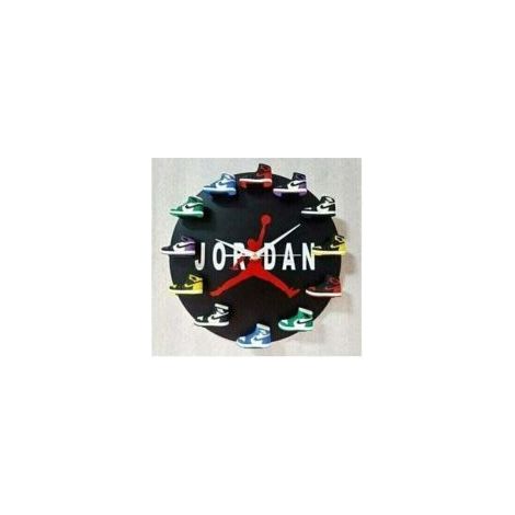 Orologio da parete Home 30cm AJ1-12, quadrante per casa, soggiorno, camera da letto, ufficio, bar, decorazione, sfondo nero - Crezuo