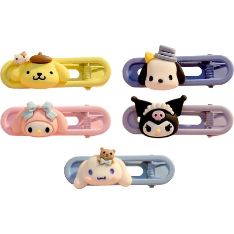 10-teiliges Set mit Cartoon-Haarspangen für Mädchen – Anime-Haarspangen (1/5)