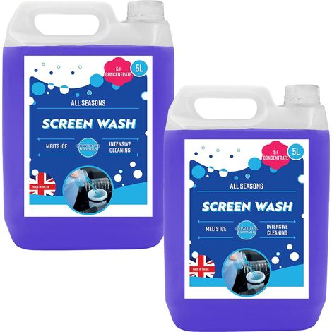 1 x 5L Blue 5:1 Concentrated Effective Vehicle Screen Wash