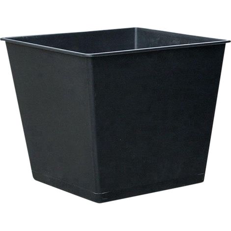Pot de Fleurs Universel en Plastique Env. 35 x 35 x 30 cm Noir (1/3)