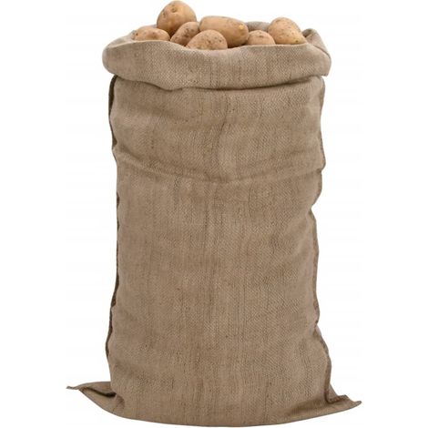 Sacs en jute 10 pièces 65x135 cm 100 % jute 340 g/m² (1/5)