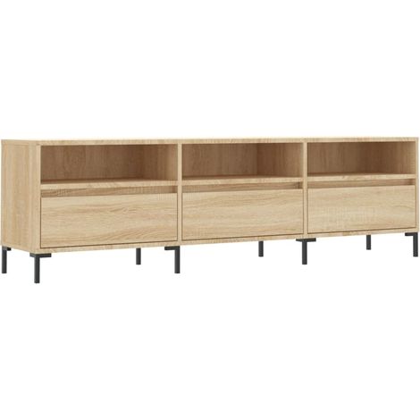 Maison Exclusive - TV-Schrank Sonoma-Eiche 150x30x44,5 cm Holzwer