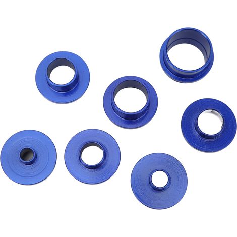 Jeu de 10 douilles de guidage en alliage d'aluminium pour défonceuse, gabarits de fraisage haute résistance. (1/5)